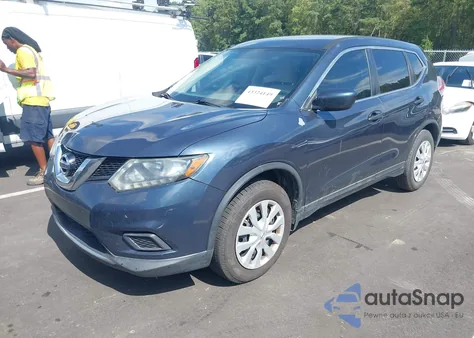 2016 Nissan Rogue S z USA, uszkodzony, nr VIN 5N1AT2MT7GC840082
